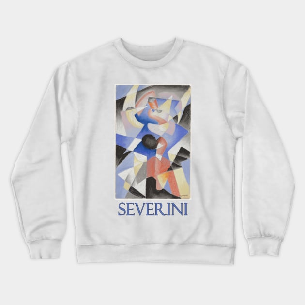 The Dancer by Gino Severini Crewneck Sweatshirt by Naves
